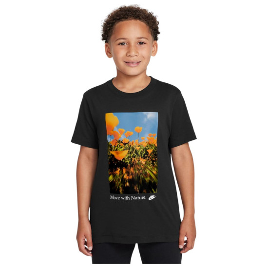 Nike Παιδική κοντομάνικη μπλούζα Sportswear Poppy